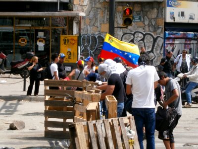 Venezuela protests against the Nicolas Maduro government, Altamira Square 6