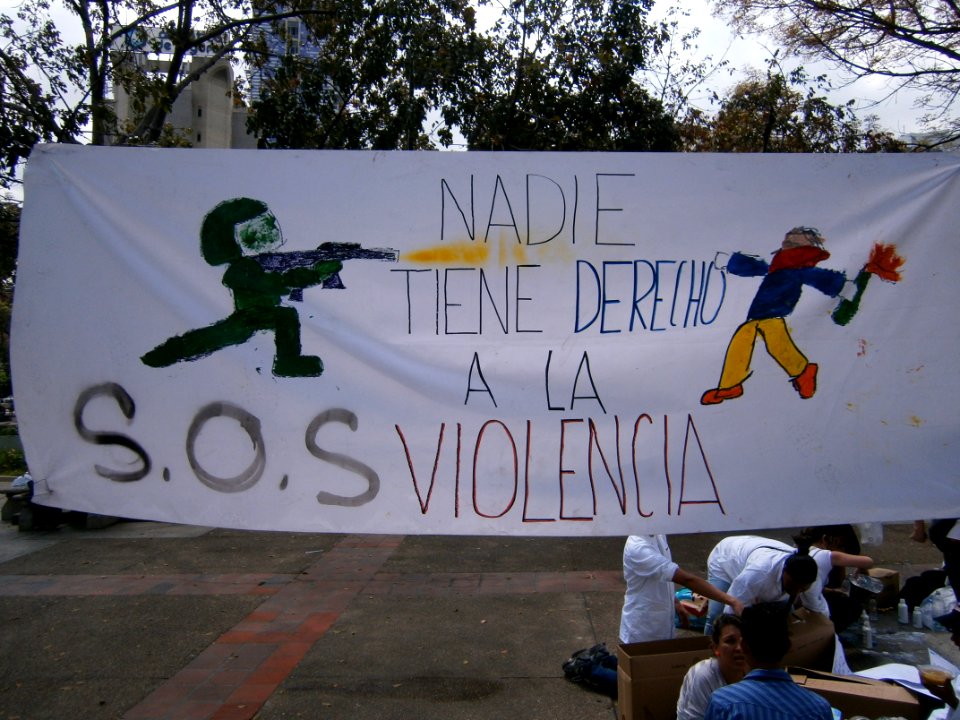 Venezuela protests against the Nicolas Maduro government, Altamira Square 3
