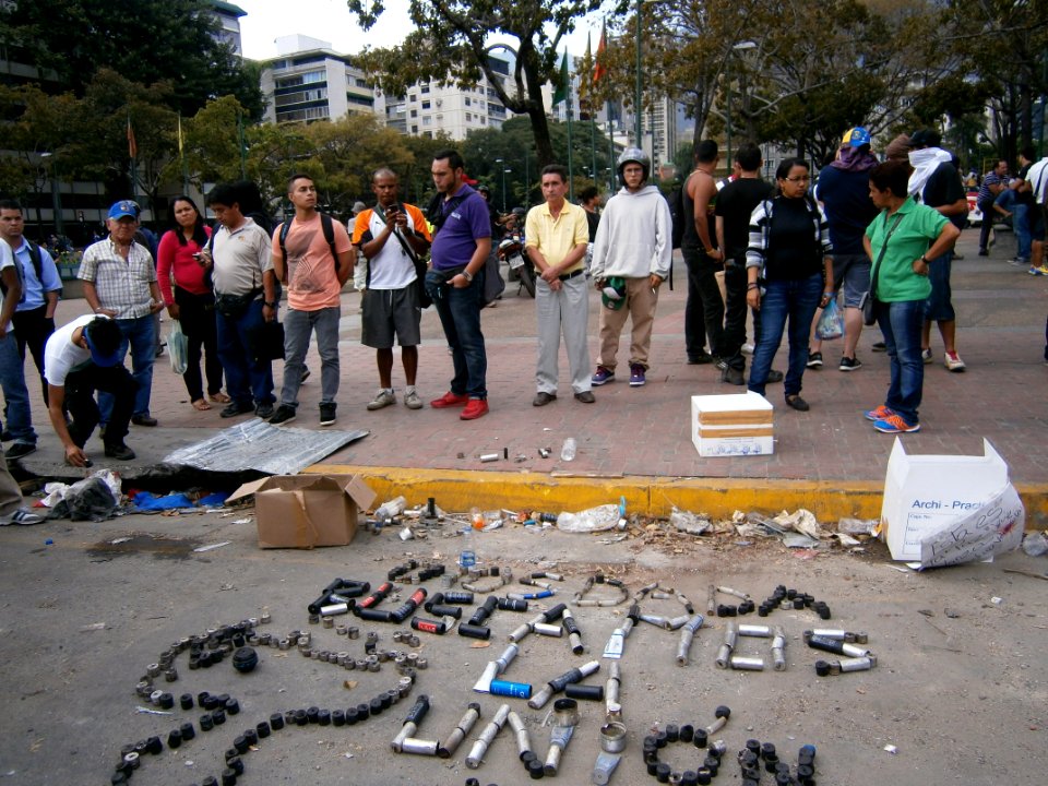 Venezuela protests against the Nicolas Maduro government, in Altamira Square 5