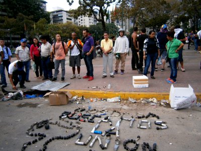 Venezuela protests against the Nicolas Maduro government, in Altamira Square 5