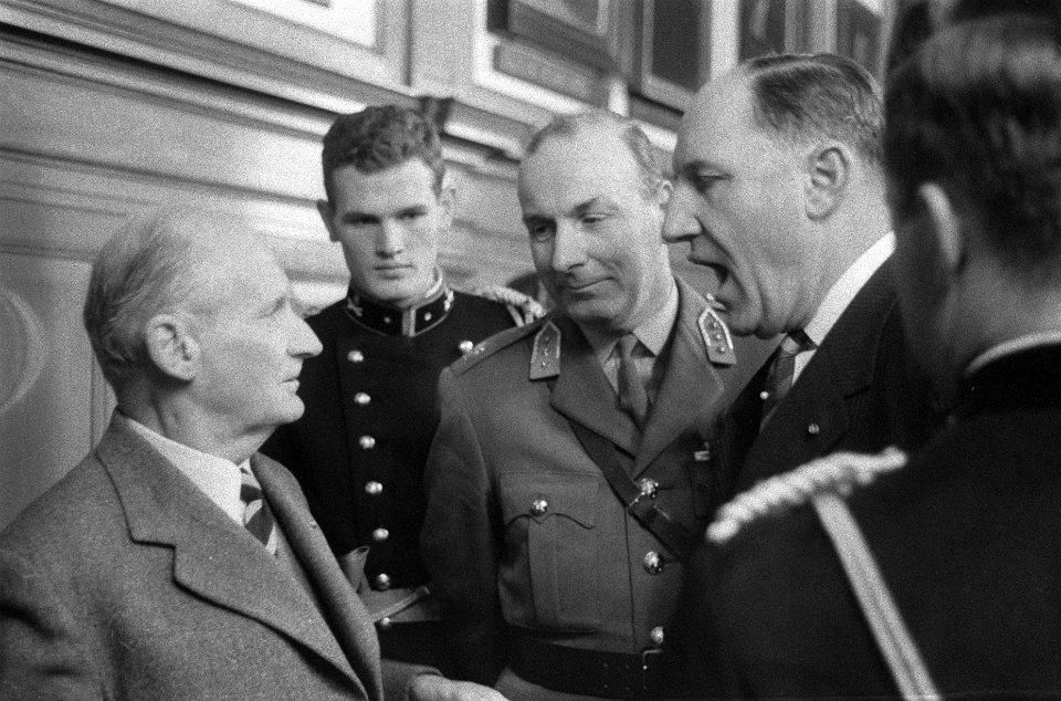Veldmaarschalk Montgomery houdt lezing t.g.v. het 16e lustrum van de Koninklijke, Bestanddeelnr 911-7525