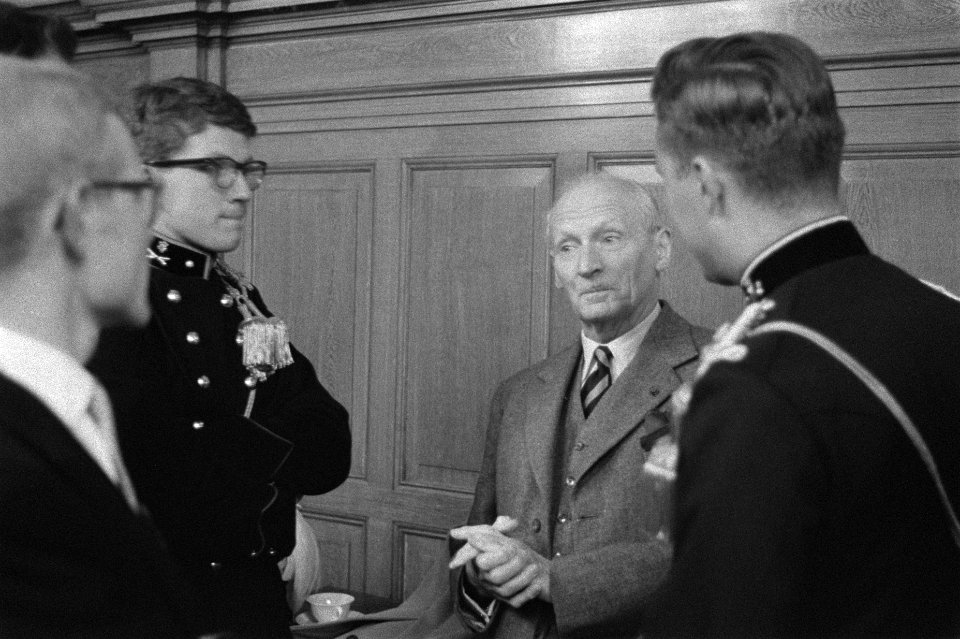 Veldmaarschalk Montgomery houdt lezing t.g.v. het 16e lustrum van de Koninklijke, Bestanddeelnr 911-7522