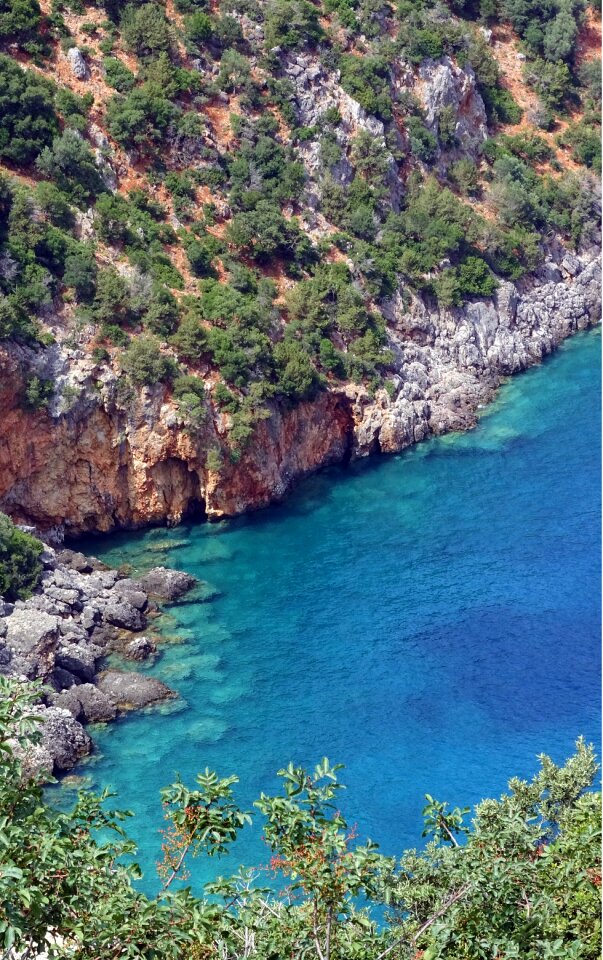 Kefalonia blue sea