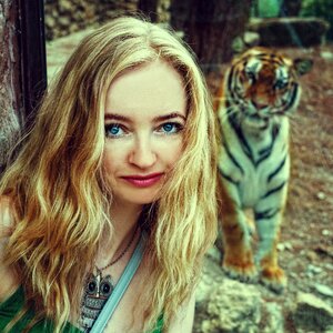 Safari girl model