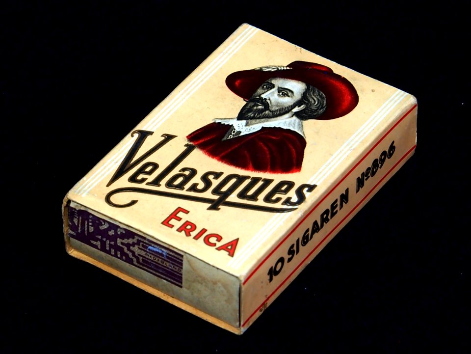 Velasques Erica, 10 sigaren No 896, doosje, foto1