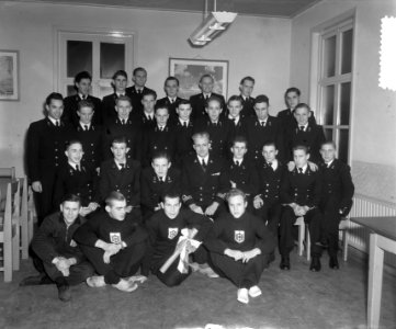 Veldloop naar Soestdijk, Leerlingen zeevaarschool Abel Tasman te Delfzijl, Bestanddeelnr 904-9281