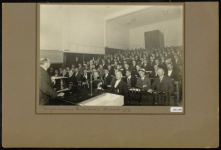 Veiligheidscursus voor de houtindustrie te Dordrecht in 1927, Bestanddeelnr 256-1250