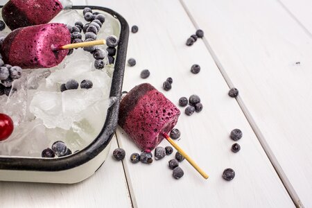Dessert frozen background