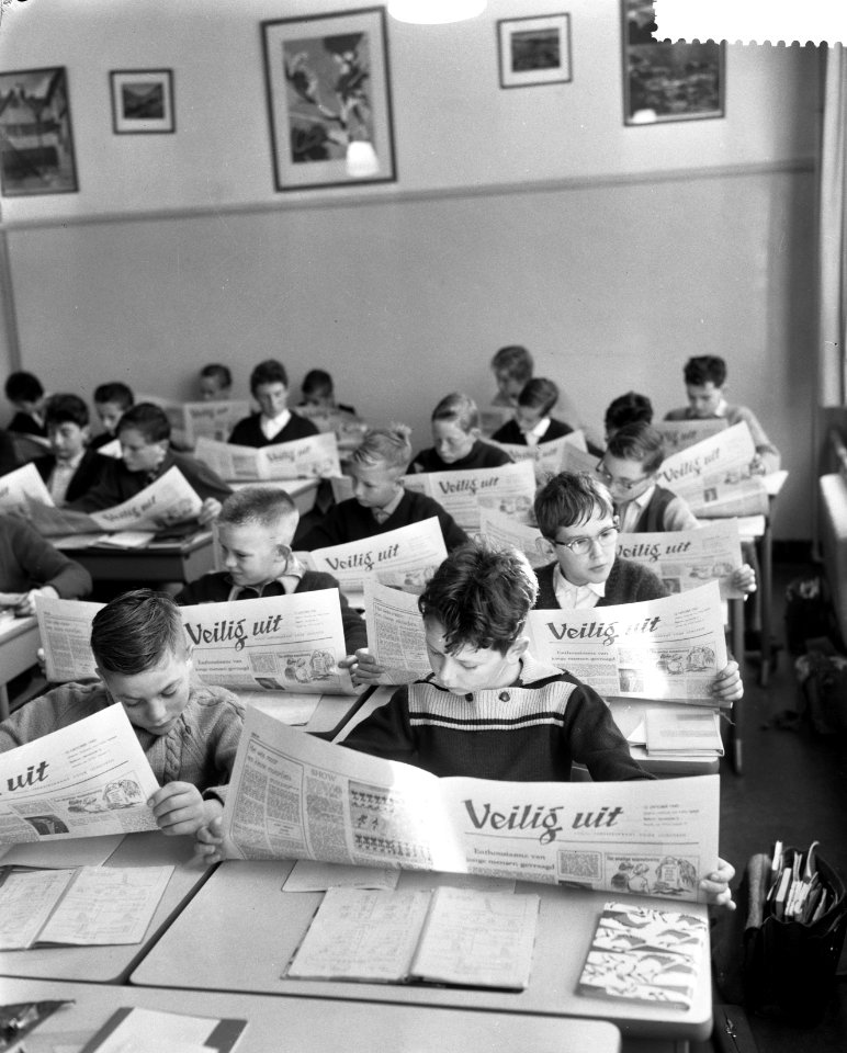 Veilig verkeerbezinning op school, Rotterdam, Bestanddeelnr 911-6683