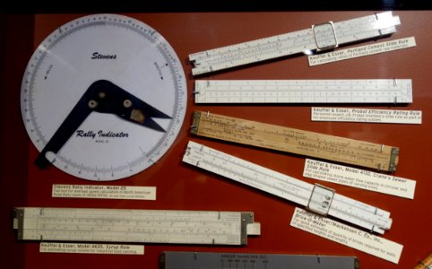 Various slide rules - MIT Slide Rule Collection - DSC03641