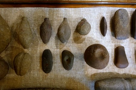 Various objects - Charles Chauncy Ferguson collection, found in central Massachusetts - Robbins Museum - Middleborough, Massachusetts - DSC03756