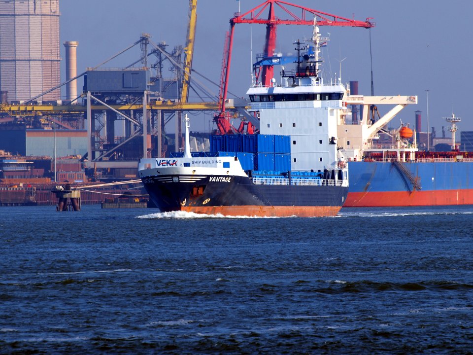 VANTAGE - IMO 9375111 - at IJmuiden Hoogovens, Port of Amsterdam photo-1