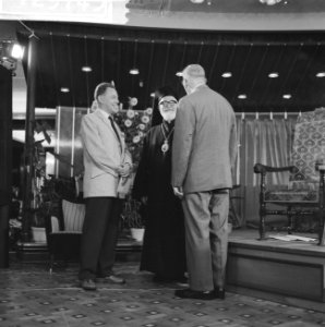 VARA Televisieprogramma Anders dan anderen aan boord van de ss Statendam Vlnr, Bestanddeelnr 912-9743