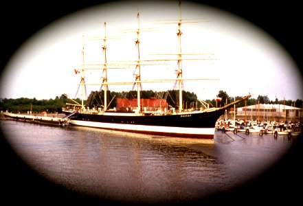 Vanaf de Finnpartner zicht op Passat Travemünde