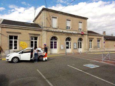Varangéville (M-et-M) la gare (01)