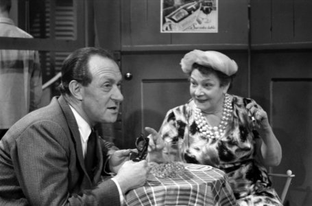 VARA-TV Thee voor een dode dame . Bob de Lange en Annie Koopman, Bestanddeelnr 913-5744