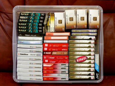 Various BASF, Fuji, Goldstar cassettes