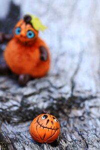 Figures miniatures orange