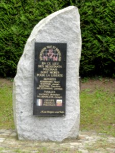 Varangéville (M-et-M) mémorial polonais