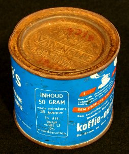Van Nelles instant coffee tin, pic4