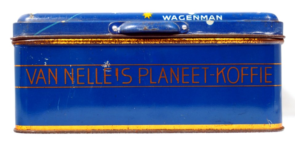 Van Nelles Planeet-Koffie blik, foto 1