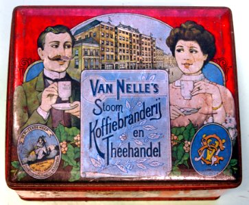 Van Nelle's Stoom Koffiebranderij en Theehandel blik pic2