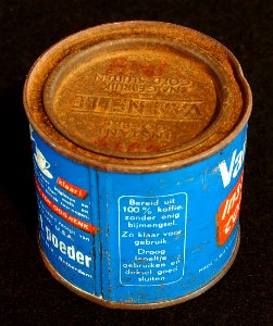 Van Nelles instant coffee tin, pic2