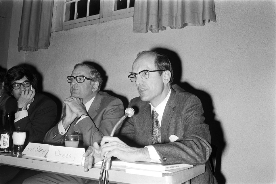 Van der Stee (l) en Drees jr, Bestanddeelnr 924-4779