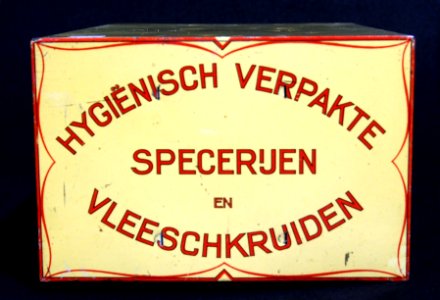 Van Dorps specerijen en vleeskruiden blik, foto7