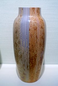 Vase with crystal glaze, Konigliche Porzellanmanufaktur Berlin, c. 1899, porcelain - Hessisches Landesmuseum Darmstadt - Darmstadt, Germany - DSC00983