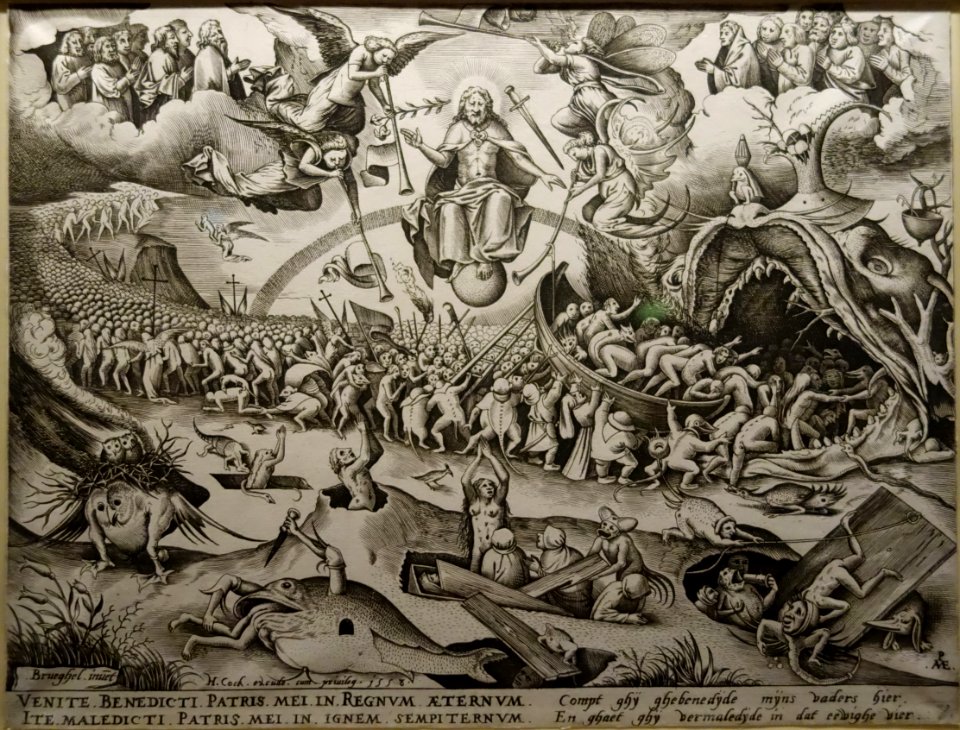 Van der Heyden after Bruegel, The Last Judgment, 1558