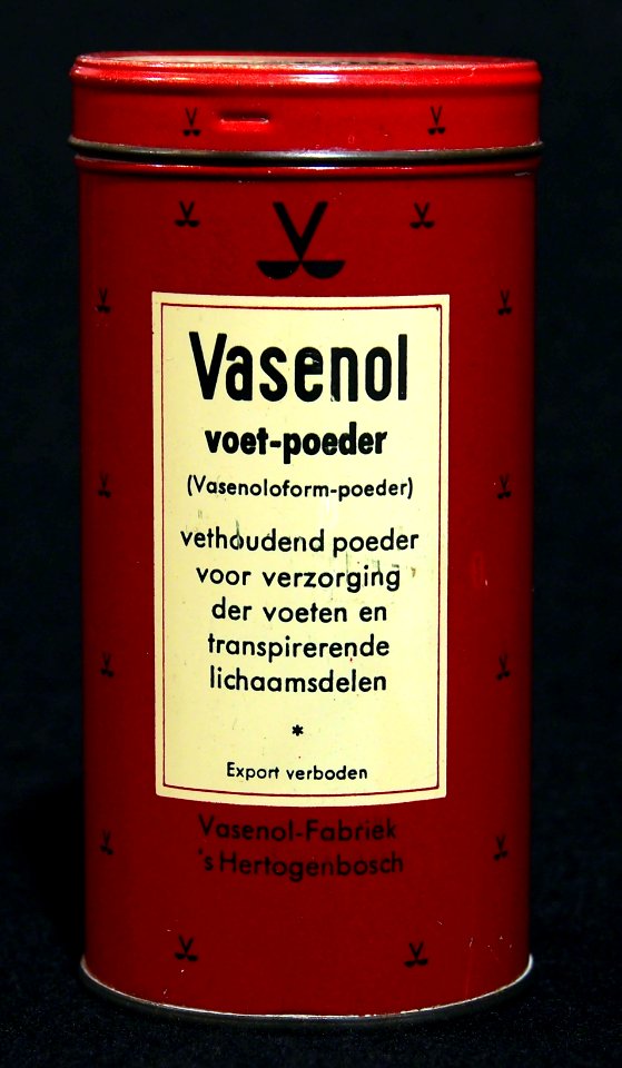 Vasenol voet-poeder blikje, Vasenol sHertogenbos, foto2