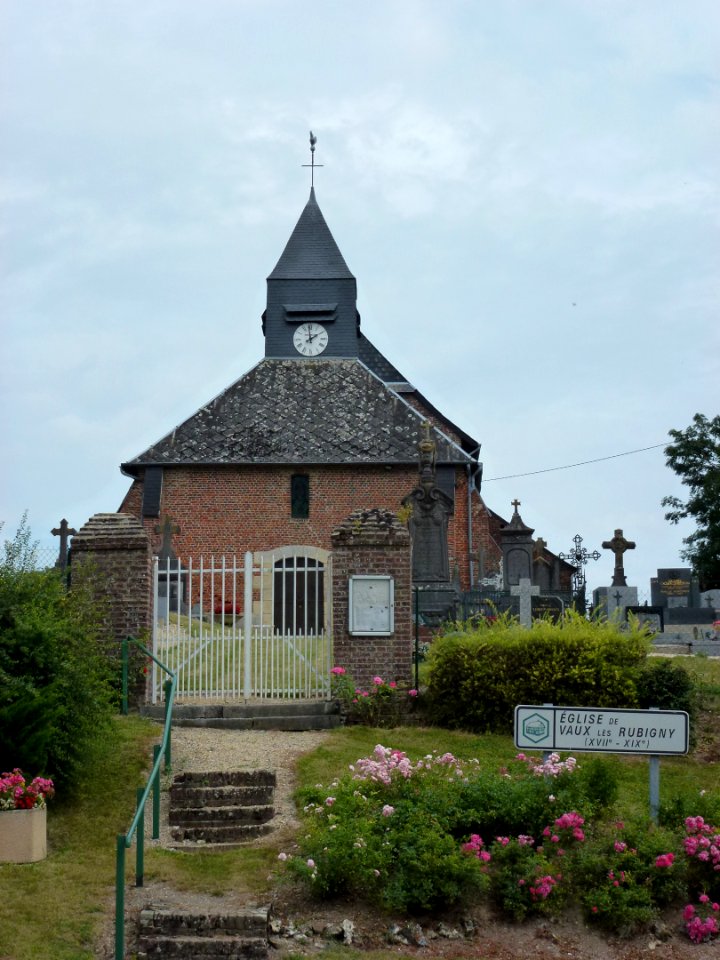 Vaux-lès-Rubigny (Ardennes) église Saint-Sébastien (1)