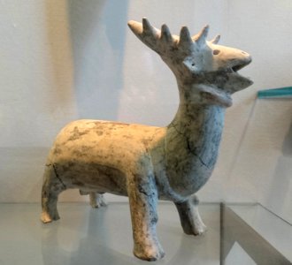Vase zoomorphe - musée du Louvre - antiquités orientales - Iran