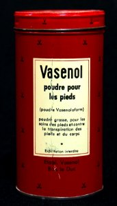 Vasenol voet-poeder blikje, Vasenol sHertogenbos, foto3