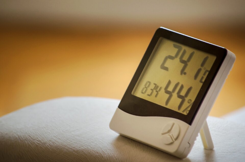 Air hygrometer temperature