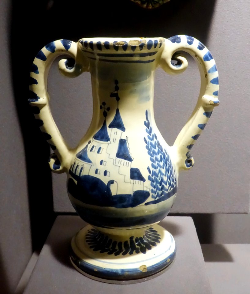 Vase, Central Europe. early 1800s, ceramic - Museum of Anthropology, University of British Columbia - DSC08777