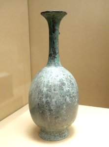 Vase, Japan, Nara period, 710-794 AD, bronze - Asian Art Museum of San Francisco - DSC01530
