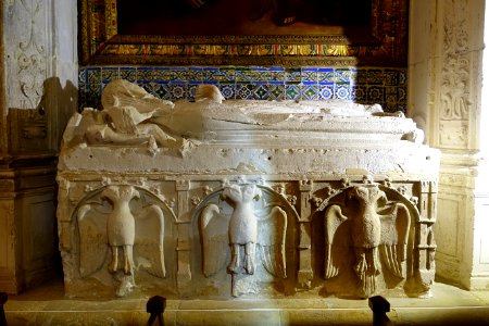 Vataça Lascaris tomb - Sé Velha - Coimbra, Portugal - DSC09784