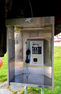 Vaskikello Telephone booth Pyhäjärvi 20160902