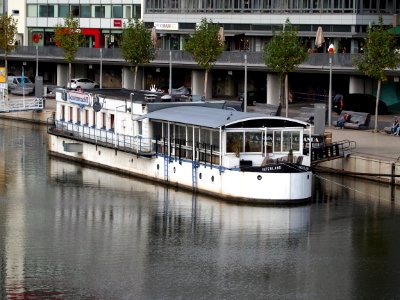 Vaterland on the Saar river at Saarbrücken
