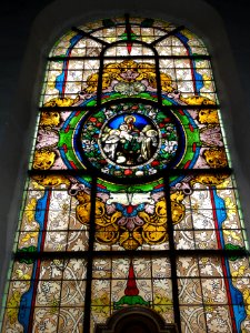 Vaucouleurs (Meuse) Église Saint-Laurent, vitrail (10)