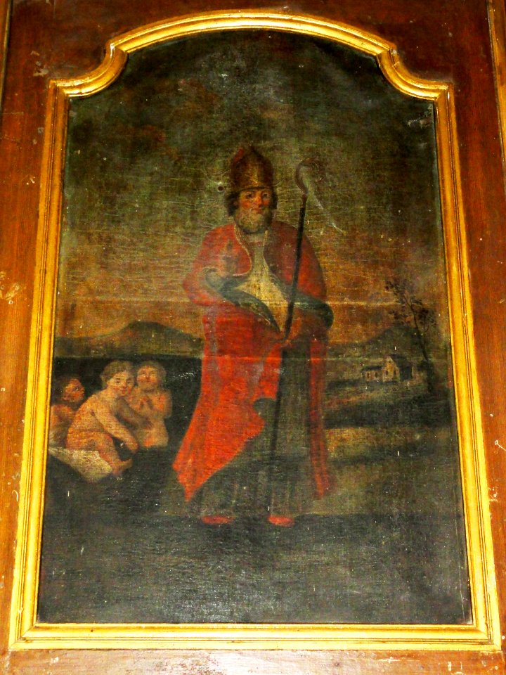 Vaucouleurs (Meuse) Église Saint-Laurent, tableau Saint Nicolas