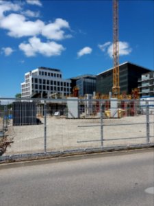 Vaulx-en-Velin - Rue du Rail, chantier