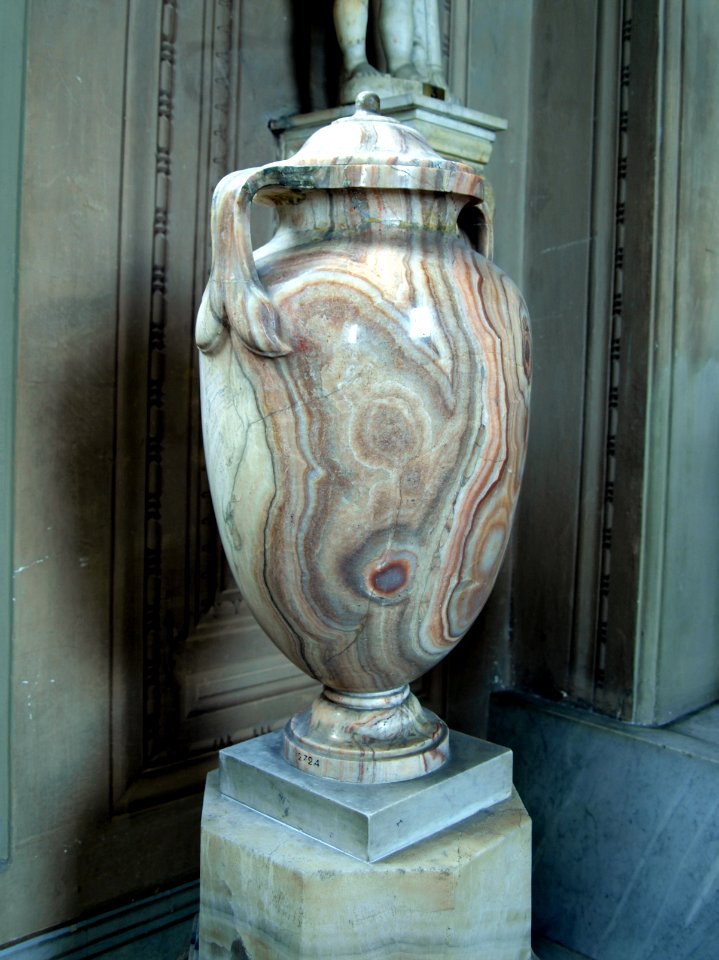 Vase sculpture in the Vatican museum