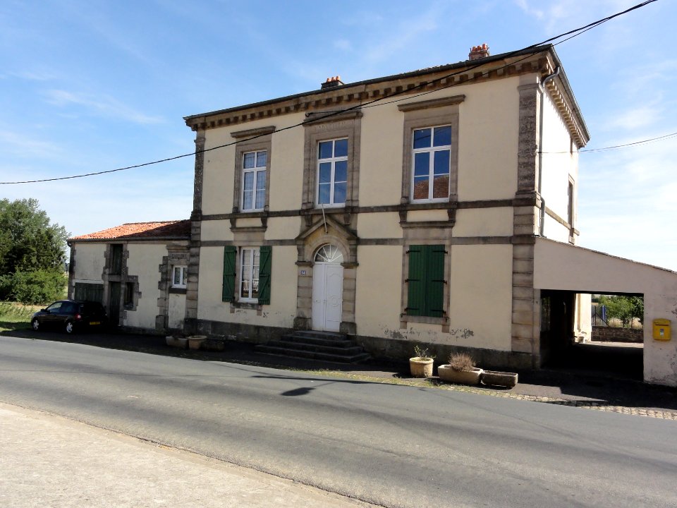 Vaudoncourt (Meuse) mairie-école