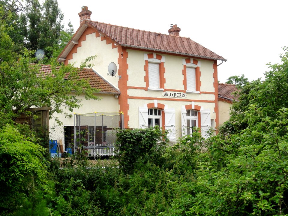 Vauxrezis (Aisne) ancienne gare