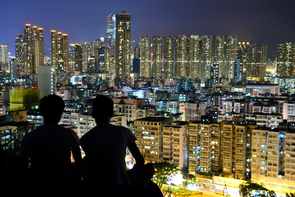 Skyline landscape cityscape