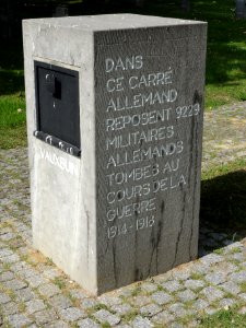 Vauxbuin (Aisne), Cimetière miliaire allemand (02)