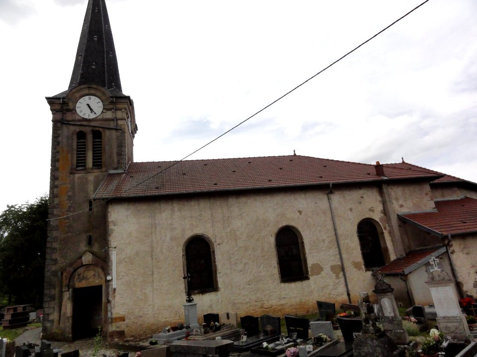 Vathiménil (M-et-M) église Saint-Jean-Baptiste (01)